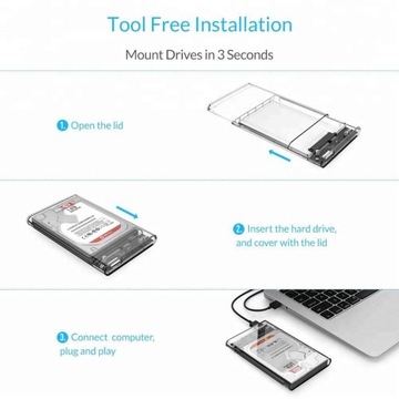 IBOX IBOX HD-05 2.5 USB 3.1 Корпус Красный