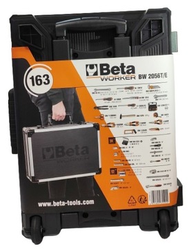 Набор из 163 инструментов BETA 2056T/E, чемодан на колесах.