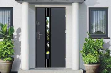 Польские внешние двери будущее 1 черный 90 p stoldrew