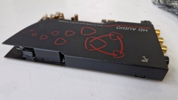 ЗВУКОВАЯ КАРТА AIM SC 808 7.1CH ХОРОШЕЕ СОСТОЯНИЕ ГАРАНТИЯ
