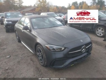 Mercedes Klasa C W206 2024 Mercedes-Benz Klasa C 300, 2024r., 4x4, 2.0L 2.0 Benzyna 255KM