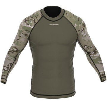 RASHGUARD Z DŁUGIM RĘKAWEM SMMASH - TROOPS - M