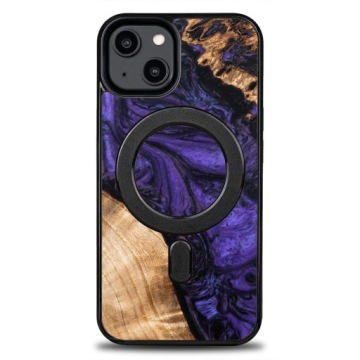 Bewood Unikátní Pouzdro pro iPhone 15 Violet with MagSafe