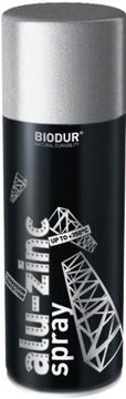 BIODUR SPRAY 400ml ALU-ZINC CYNK SZYBKOSCHNĄCY