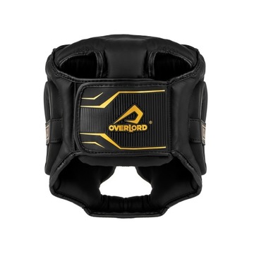OVERLORD KASK BOKSERSKI LEGACY CZARNO ZŁOTY ROZMIAR XL BOKS MMA