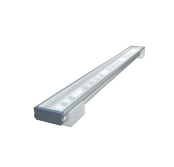 Profil LED anodowany do taśmy Worthy-D + Klosz 2m