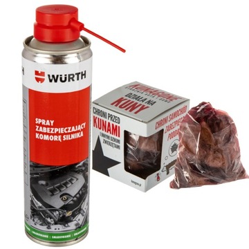 WURTH PREPARAT ODSTRASZAJĄCY KUNY + KUNAGONE