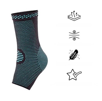 2 ЭЛАСТИЧНЫХ БЕСШОВНЫХ СТАБИЛИЗАТОРА КОМПРЕССИОННОГО РЕМНЯ ДЛЯ лодыжки