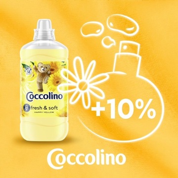 COCCOLINO Fresh&soft СМЕСЬ ДЛЯ РАЗМЯГЧИТЕЛЯ ТКАНИ 4x1,7 л