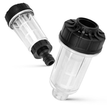 2x БОЛЬШОЙ фильтр для воды для мойки высокого давления Karcher K2 K3 K4 K7 + соединитель для шланга