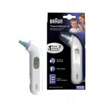 TERMOMETR DO UCHA BRAUN IRT3030 THERMOSCAN 3