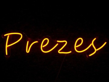 NPREZES NAPIS Prezes PC5 NEON LED FLEX 541X143MM