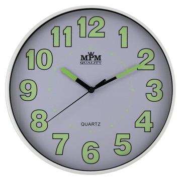 CZYTELNY ZEGAR ŚCIENNY MPM E01.3684.00 25 cm LUME