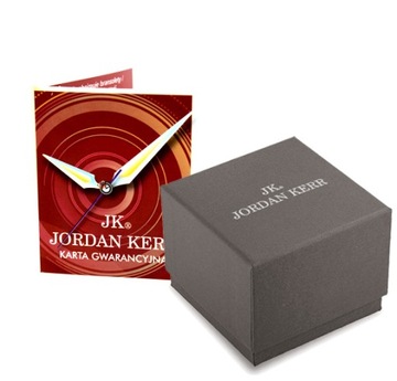 Zegarek damski Jordan Kerr CALIA na skórzanym pasku idealny prezent +BOX