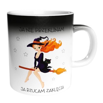 MAGICZNY KUBEK HUMOR DLA KOLEŻANKI DZIEWCZYNY KAWA