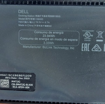 ДОК-СТАНЦИЯ DELL D6000 USB-C