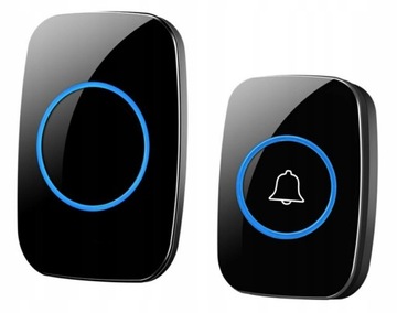 WODOODPORNY DZWONEK BEZPRZEWODOWY DO DRZWI FURTKI IP44 do 300m 110dB