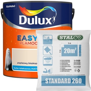 Dulux EasyCare Popisowy biszkopt Mat 2,5L + GRATIS