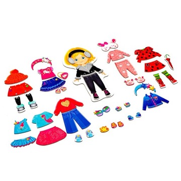 МАГНИТНАЯ ИГРА-ОДЕВАЛКА NIKOLE LITTLE FASHION