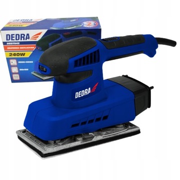 DEDRA SZLIFIERKA OSCYLACYJNA 240W 90x182mm DED7943