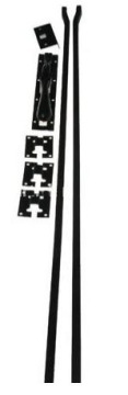 ZASUWA GARAŻOWA ZAMKNIĘCIE BASKWILE 230CM 2,3M