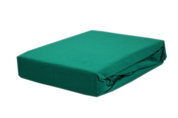 Prześcieradło jersey z gumką rozmiar 140x200 zielony KOBI Polska firma