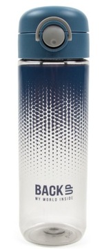 Бутылка BackUp, модель C58, 600 мл, темно-синий и серый