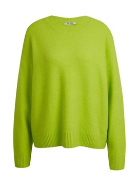 Neonowy zielony sweter damski ORSAY