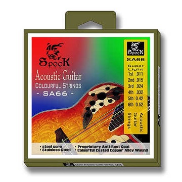 Струны для акустической гитары SA66 SPOCK