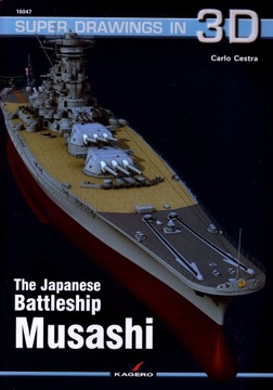 The Japanese Battleship Musashi - Super Drawings