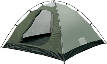 Кемпинговая палатка High Peak Nevada 3.0, зеленая, 3-мест.