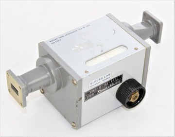 Tłumik falowodowy WR62 0 - 60 dB 12,4 - 18 GHz