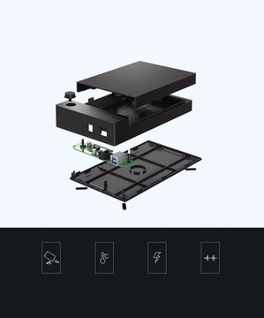 КОРПУС ДЛЯ ДИСКА 3,5 ДЮЙМА UGREEN USB 3.0 SATA ДО 10 ТБ