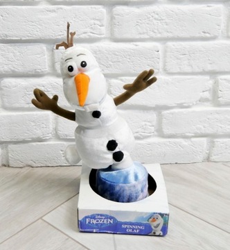 _FROZEN KRAINA LODU_OLAF_35cm MÓWI kręci się NOWY