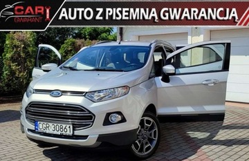 Ford Ecosport II SUV 1.0 Ecoboost 125KM 2015 Ford EcoSport Filmik VIDEO Zadbany Potwierdzony Przebieg Raportem on-line
