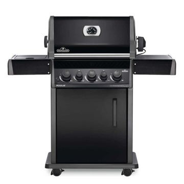 Grill gazowy Napoleon Rogue 425 z palnikiem bocznym i tylnym + rożen, black