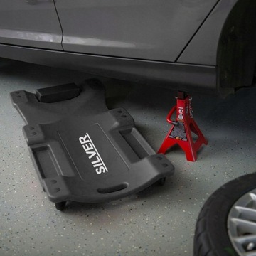 БОЛЬШАЯ ТЕЛЕЖКА ДЛЯ МАСТЕРСКИХ 36 ДЮЙМОВ, ПЛАСТИК, 6 КОЛЕС + ОПОРА