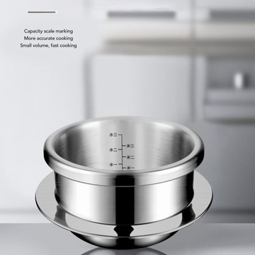 Мини-скороварка внешняя Трехслойная, быстрый нагрев, 6П