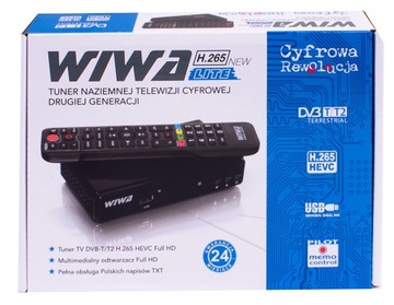 Декодер наземного ТВ-тюнера DVB-T2 HEVC H.265 LITE