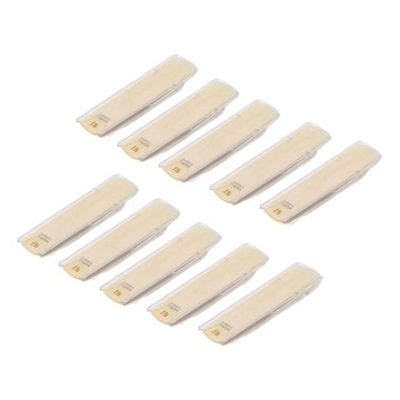 10 шт. трости для кларнета, трости для саксофона, легкий тренировочный инструмент, твердость 1,5