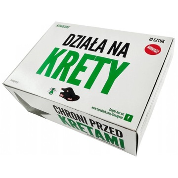 KUNAGONE środek na krety Zwalczanie Kretów 10-pak