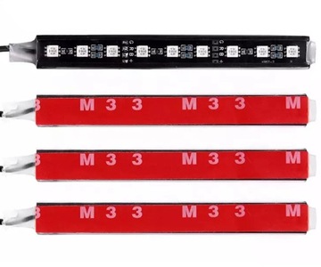 Светодиодные ленты USB светодиоды ИНТЕРЬЕР АВТОМОБИЛЯ Лента для салона автомобиля со светодиодной подсветкой