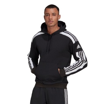 ADIDAS BLUZA MĘSKA Z KAPTUREM SQUADRA BAWEŁNA r.L