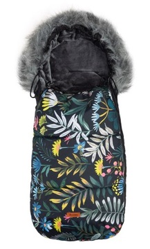 СПАЛЬНЫЙ МЕШОК OLAF FLOWERS 100 Х 45 ДЛЯ КОЛЯСКИ