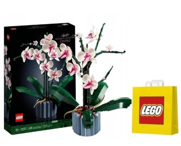 LEGO ICONS 103110 10311 - LEGO Icons - Orchidea + torebka prezentowa