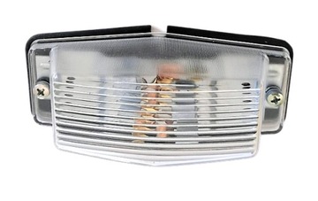 DOUBLE BURNER Lampa Obrysowa biała OLD SCHOOL 24V