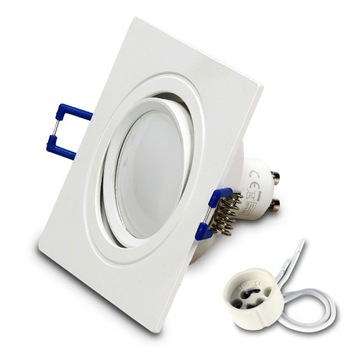 Галогенный светильник CAST WHITE + LED GU10 7W 3000K