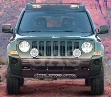 JEEP PATRIOT - CHROM LIŠTA MASKA CHRÓM MŘÍŽKY NÁRAZNÍKU TUNING