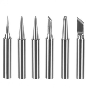 Набор прецизионных паяльных паяльников мощностью 60 Вт с регулируемым жалом и подставкой на 6 жал