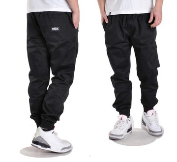 Spodnie XXL Bossline Casual Jogger joggery czarne